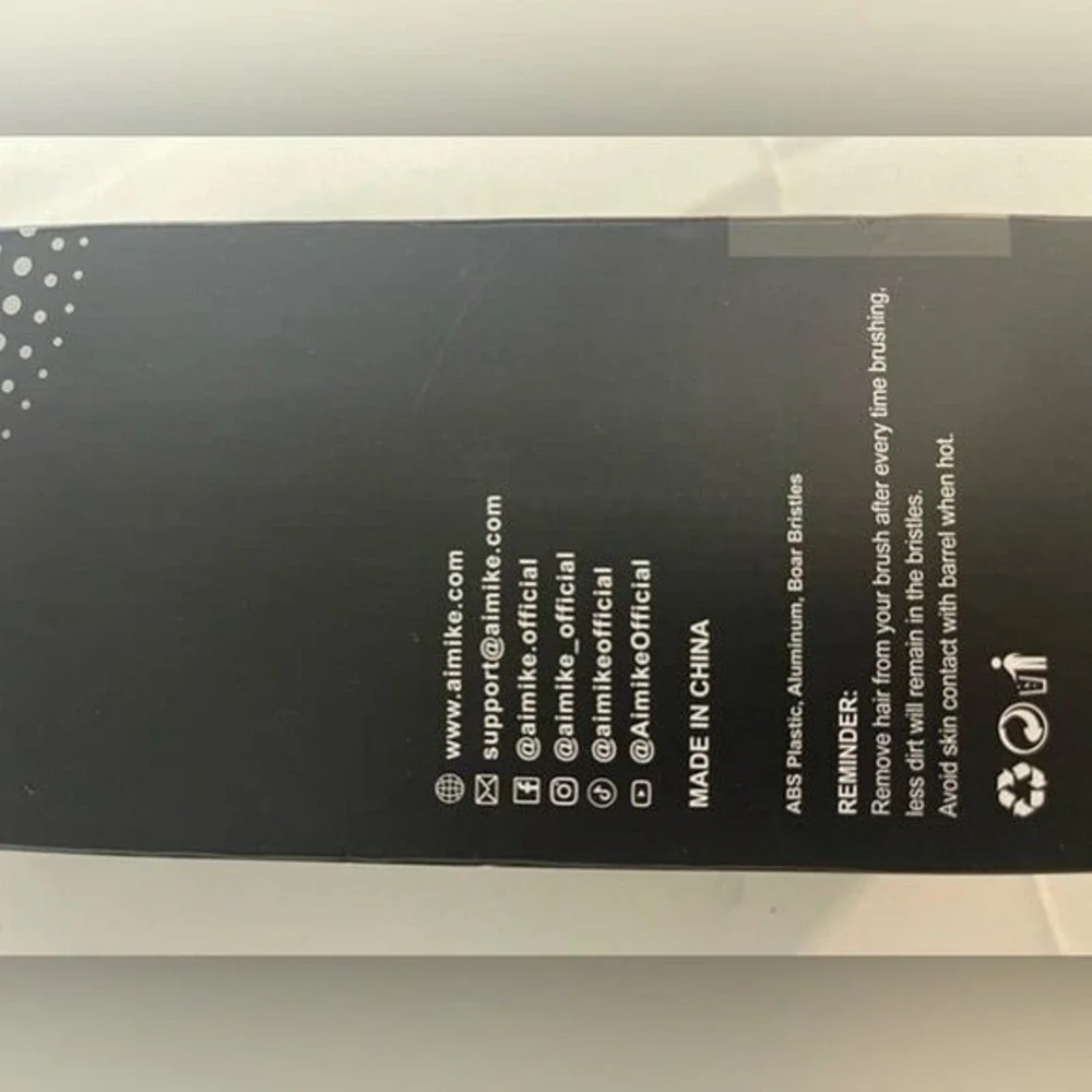 New Aimike Wooden round hair brush‎